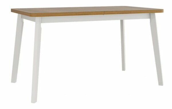 Stůl Harry 80 x 140+180 VI (dub grandson L) (bílá)