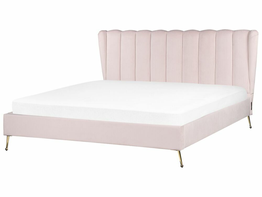 Manželská postel 180 cm Mirabell (růžová)