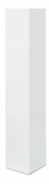 Manželská postel 180 cm CONNET (s roštem) (bílá)