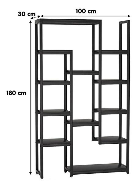  Regál Kekola (černá)