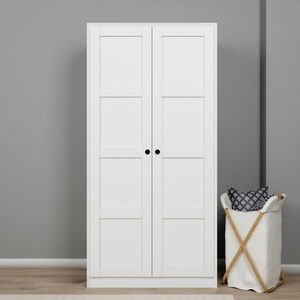 Šatní skříň Luckiny (bílá)