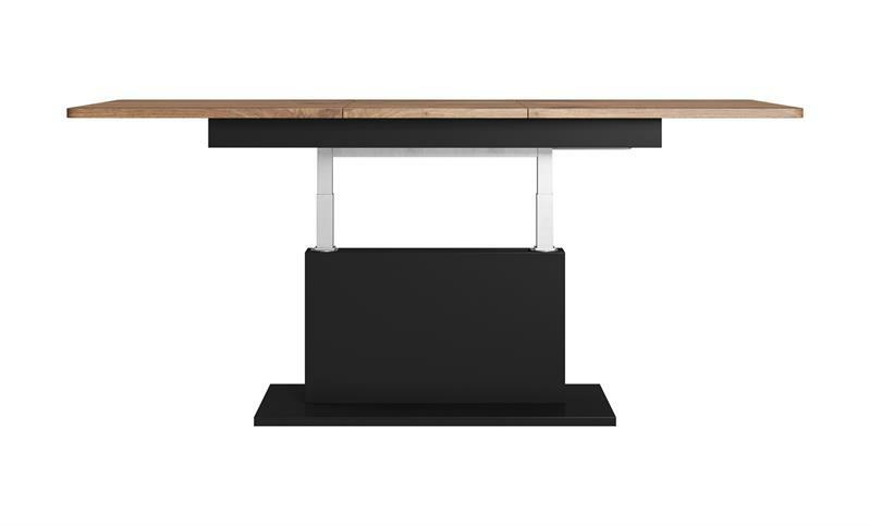 Konferenční stolek Bruce (dub wotan + černá)