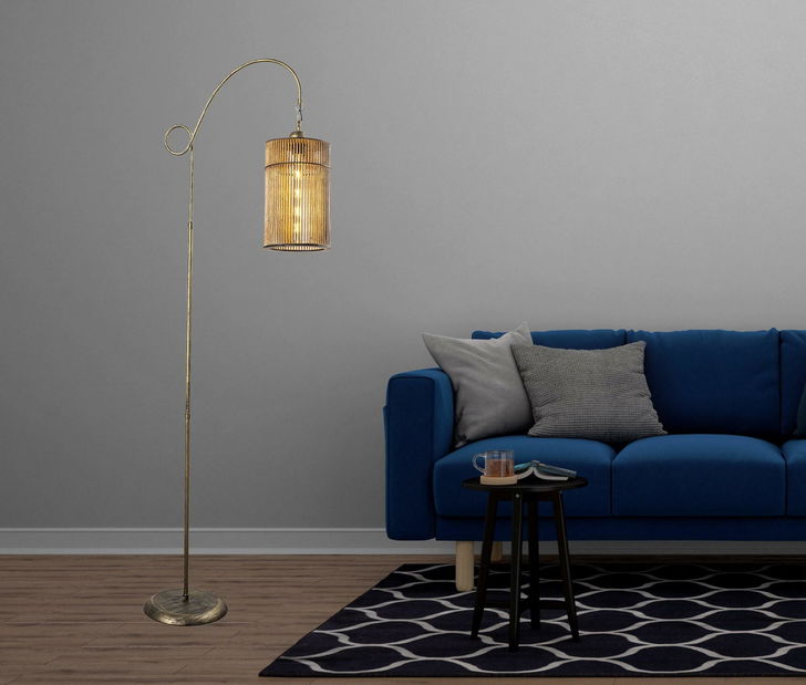 Stojanová lampa Cemonella 1 (old style wood)