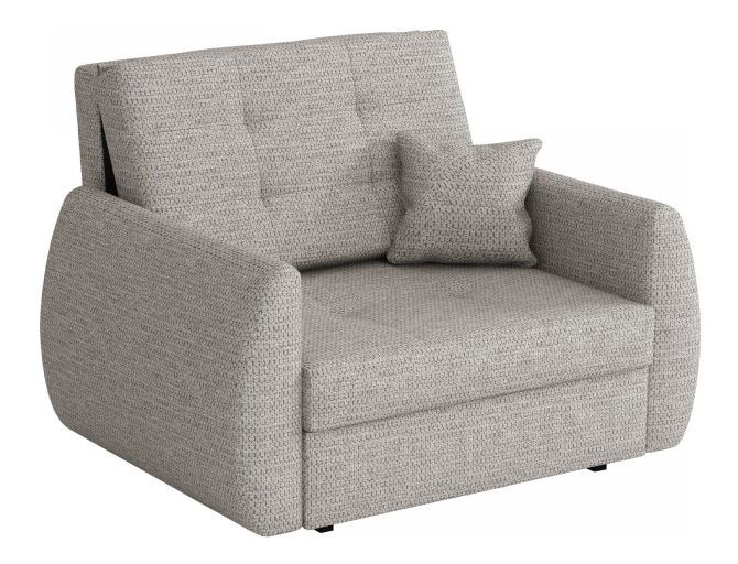 Rozkládací křeslo Carivia Art I (světle šedá) (s úl. prostorem)