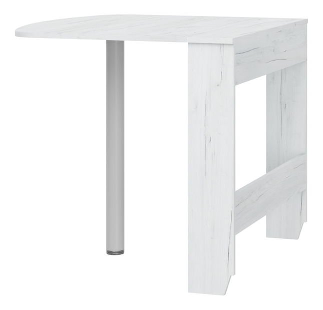 Rozkládací jídelní stůl Elston 6 (craft bílý) (pro 2 osoby)