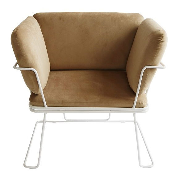 Relaxační křeslo Alam (hnědá)