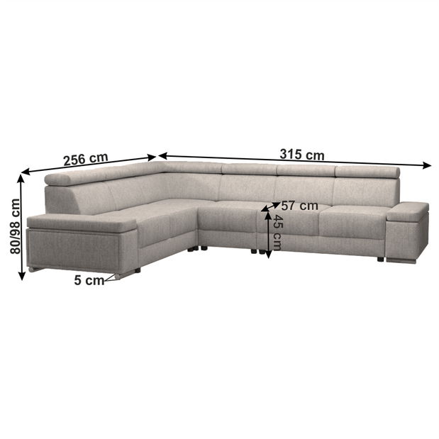 Sedací souprava Bao 1 (béžová)