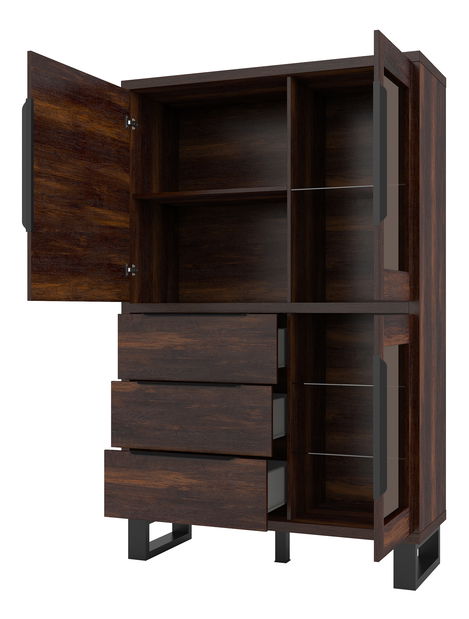 Vitrína Harley Typ 12 (dub wallace)