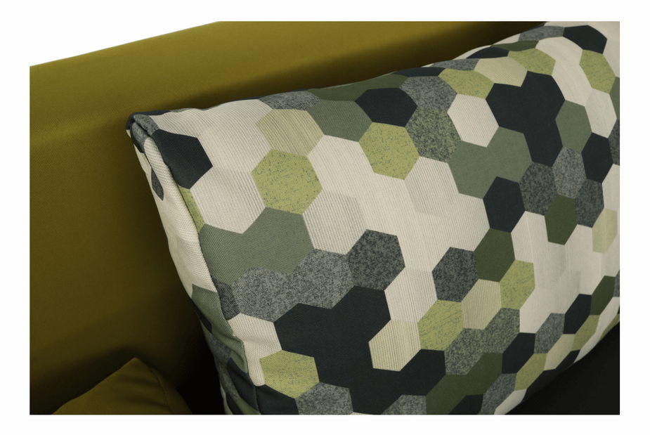 Pohovka Sileby zelená