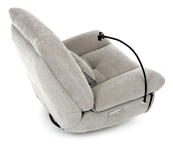 Polohovací křeslo Tratado (lanýžová)