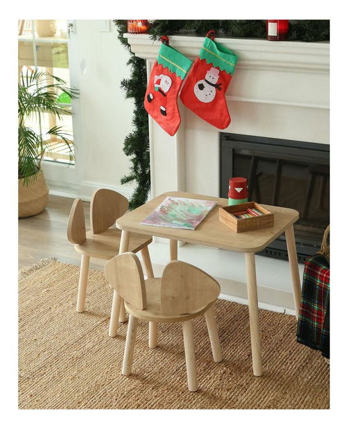 Sestava dětského nábytku Micelli (pro 2 děti) (hnědá)