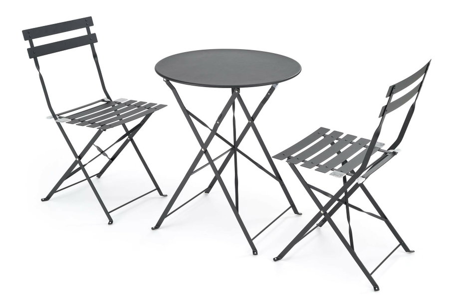 Balkonový set Linguano (černá)