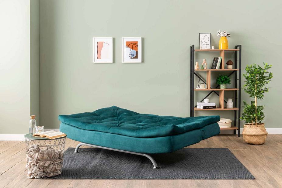 Rozkládací pohovka Rivolo (tmavě šedá)