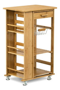 Servírovací stolek Docilidad (bambus)