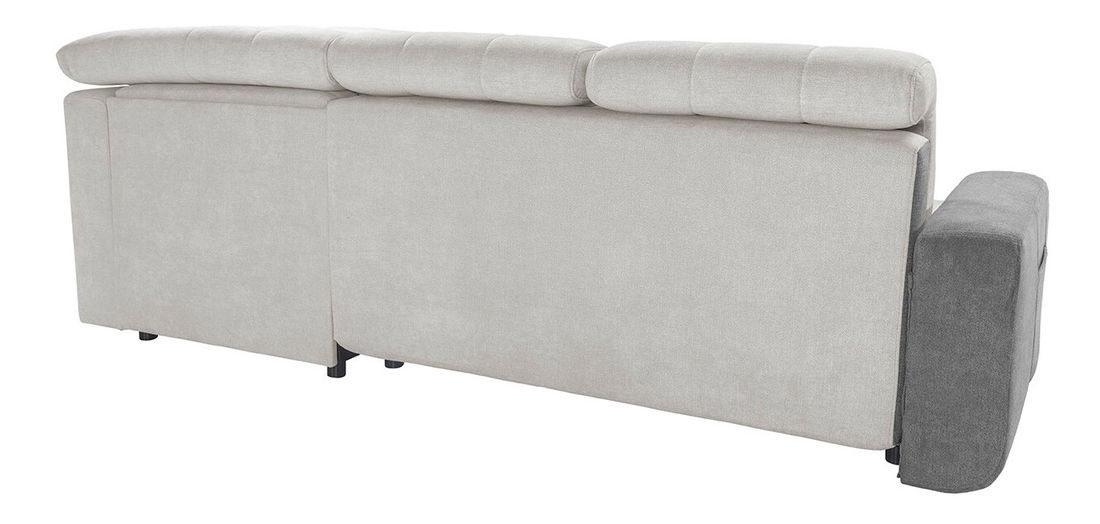 Rohová sedací souprava BRW Davos Lux 3DL (tmavošedá) (P)