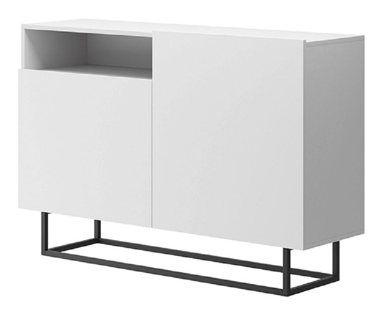 Komoda Svaren EK 120 (bílá + černá)