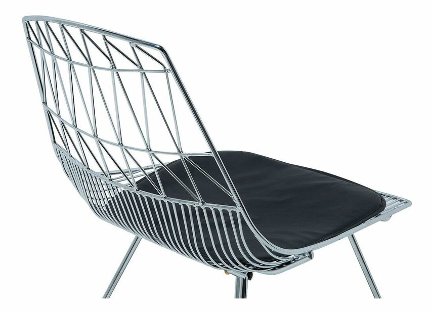 Set 2ks. jídelních židlí Harlem (stříbrná)