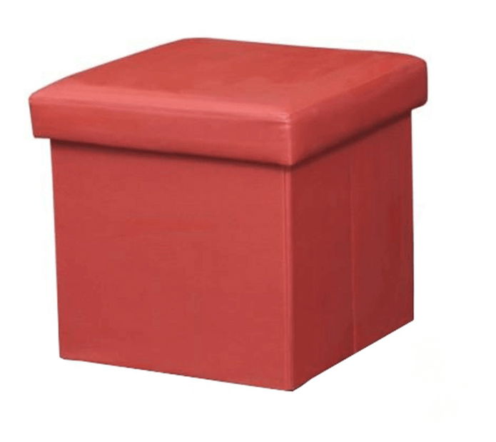 Taburet Tela (červená)