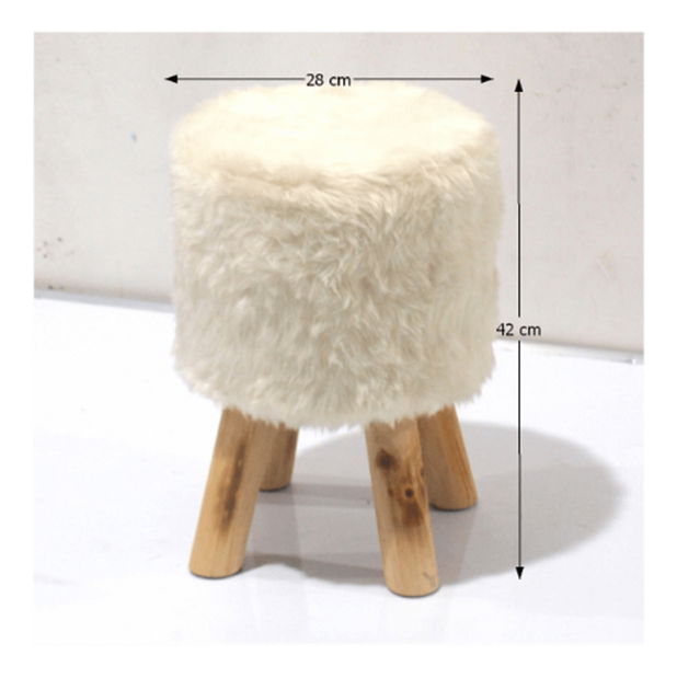 Taburet Alifir (bílá)