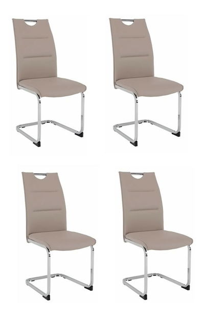 Set 4 ks. jídelních židlí Tossa (béžová) *výprodej