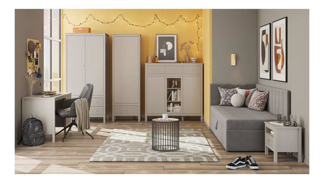 PC stolek Karankas (taupe)