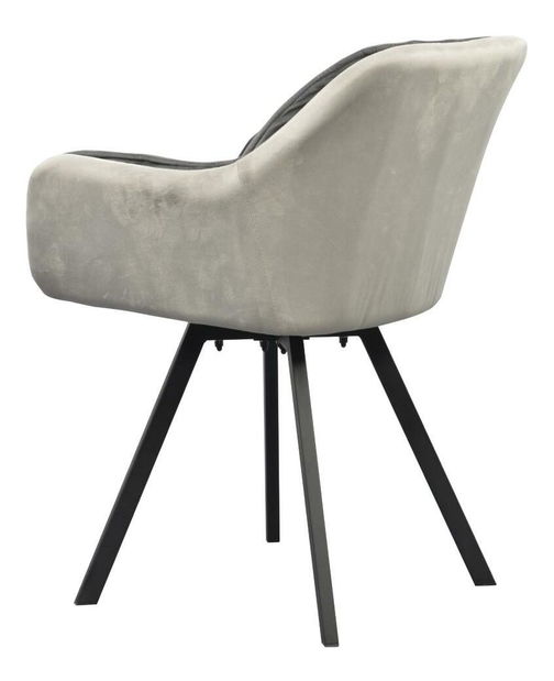 Jídelní židle Fleur (šedá)