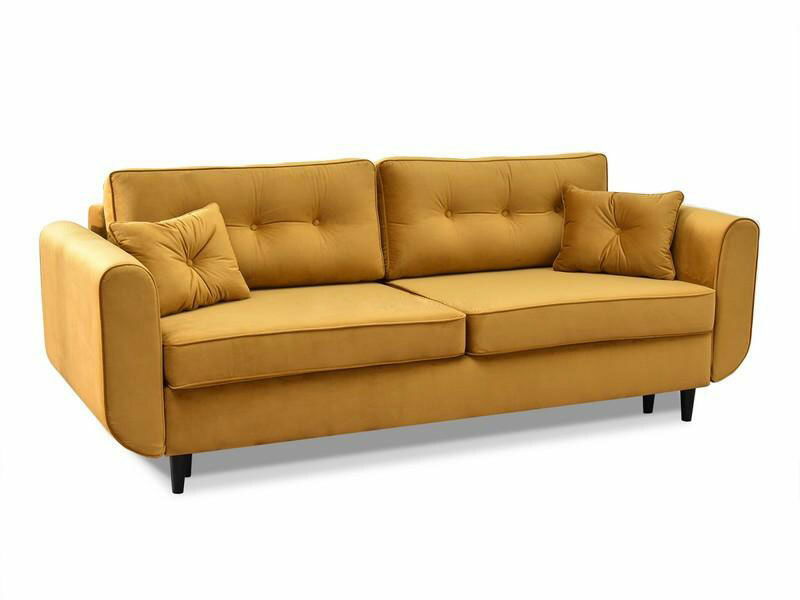 Pohovka dvousedačka Bacteria (černá)