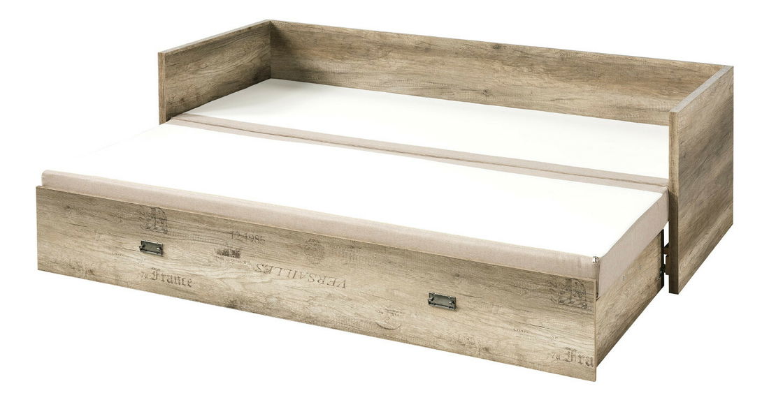 Rozkládací postel 80 až 160 cm BRW Malcolm LOZ/80/160