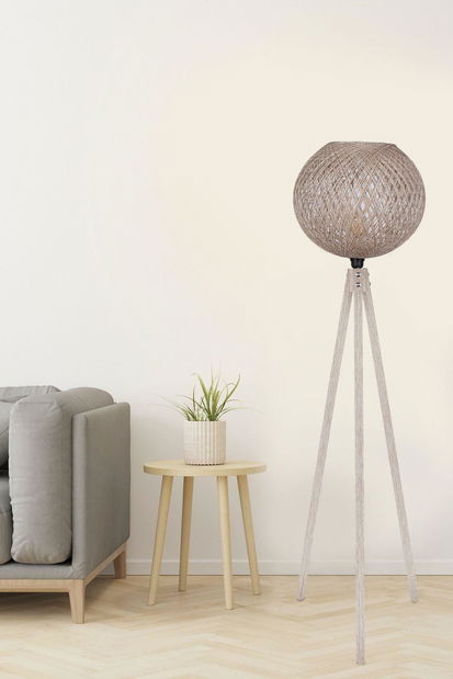 Stojanová lampa Lazurion 1 (přírodní)