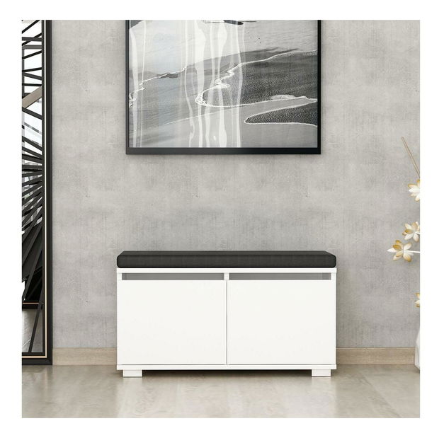 Botník (skříňka na boty) Vabite 2 (bílá)