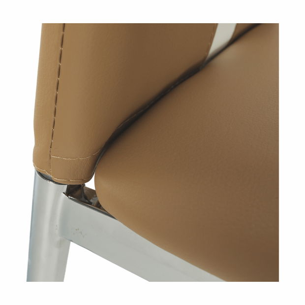 Jídelní židle Scotby (béžová + bílá)