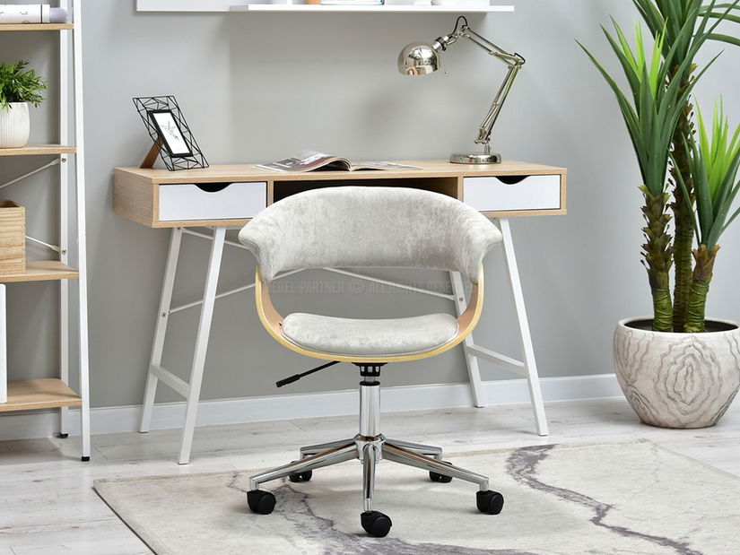 Židle Manzaro (jasan + chromová)