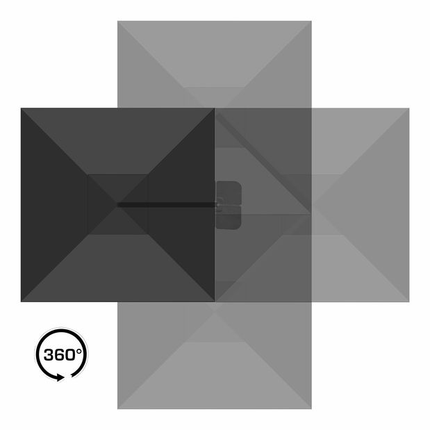 Slunečník Biveria (černá)