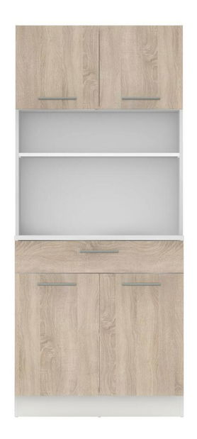 Kuchyňský kout Domini NEW (bílá + dub sonoma)