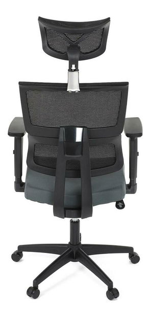 Kancelářské křeslo Kurosadas (šedá + černá)