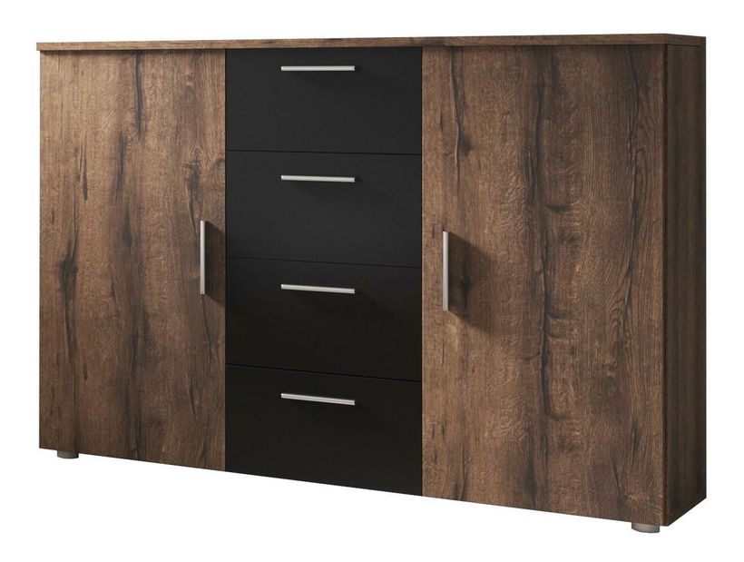 Komoda Verwood Typ 26 (monastery + černá)