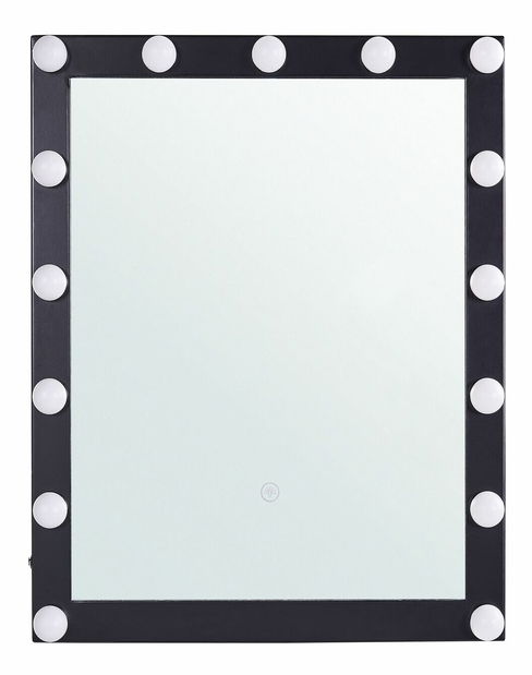 Nástěnné zrcadlo Odeza (černá)