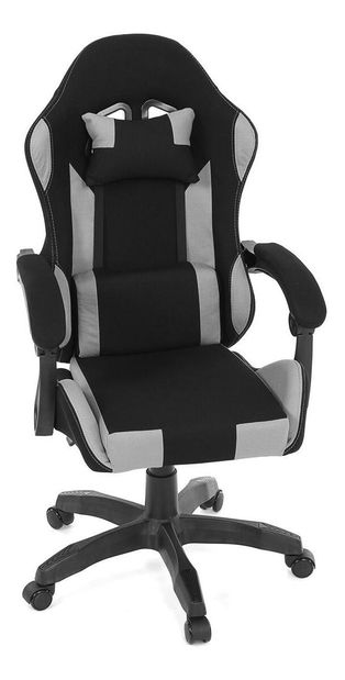 Herní křeslo Kvantirasa (černá + šedá)