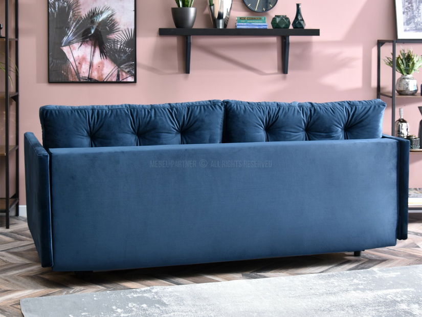 Pohovka dvousedačka Mastil (černá)