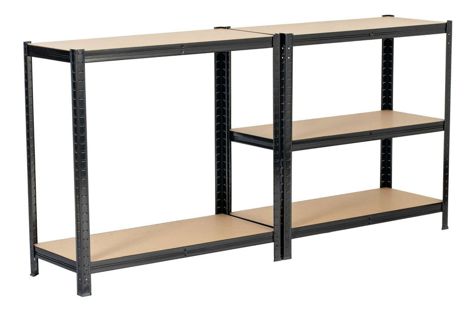 Set 2ks. regálů Sustituido 2 (černá)