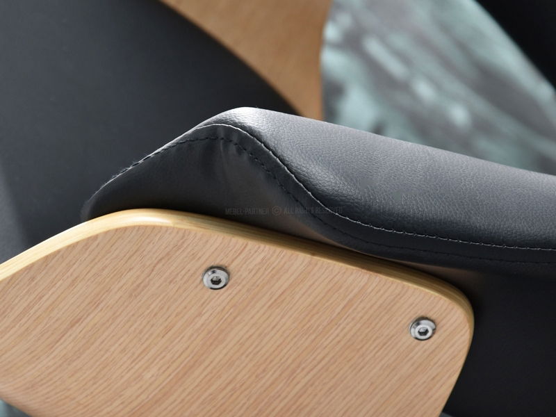 Židle Enzo K (dub černý + dub)