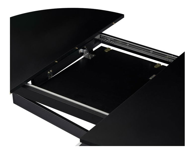 Rozkládací jídelní stůl Amero (černá) (pro 4-6 osob)