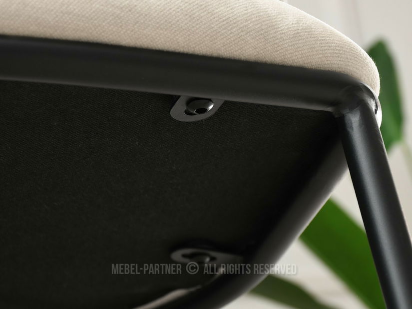 Jídelní židle Koalas (béžová + černá)