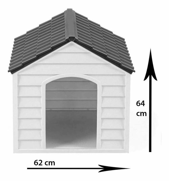 Domeček pro psa Dora (černá)