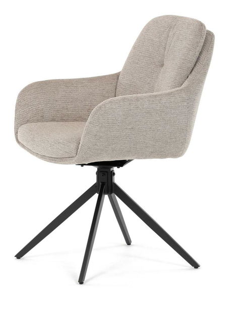 Jídelní židle Djalminha (lanýžová)