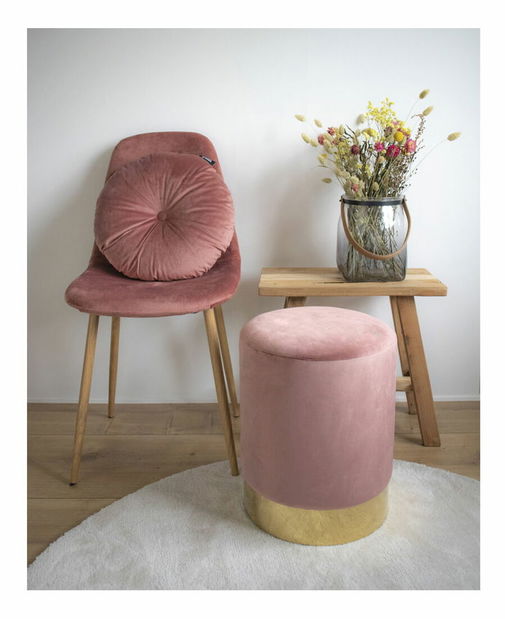 Taburetka Goravia (růžová)