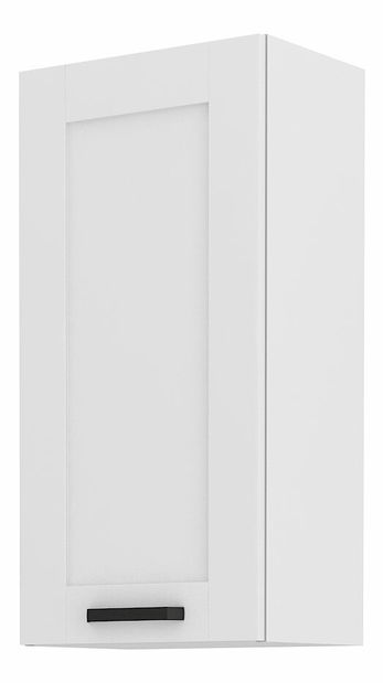 Horní kuchyňská skříňka Lucid 45 G 90 1F (bílá + bílá)