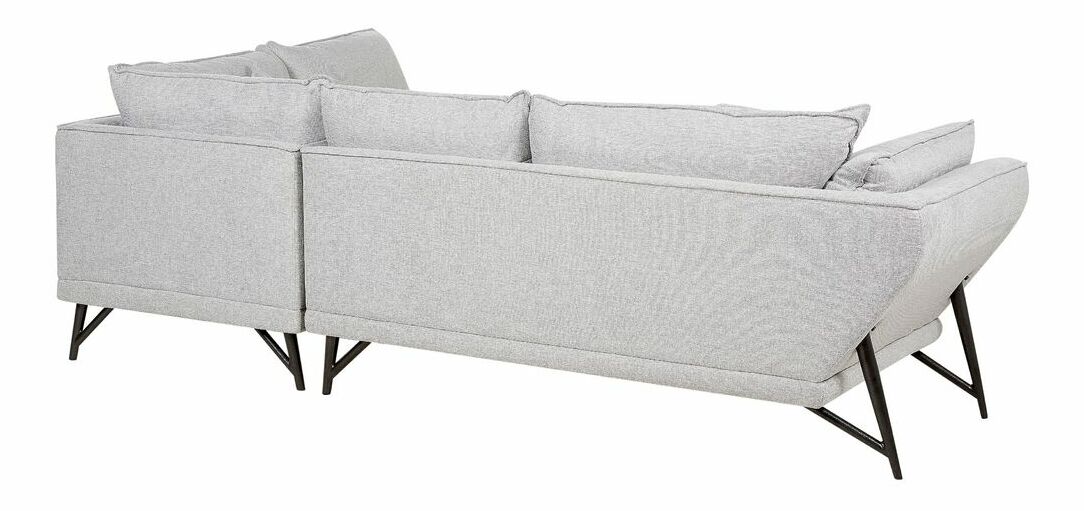 Rohová sedací souprava Edda (šedá) (L)