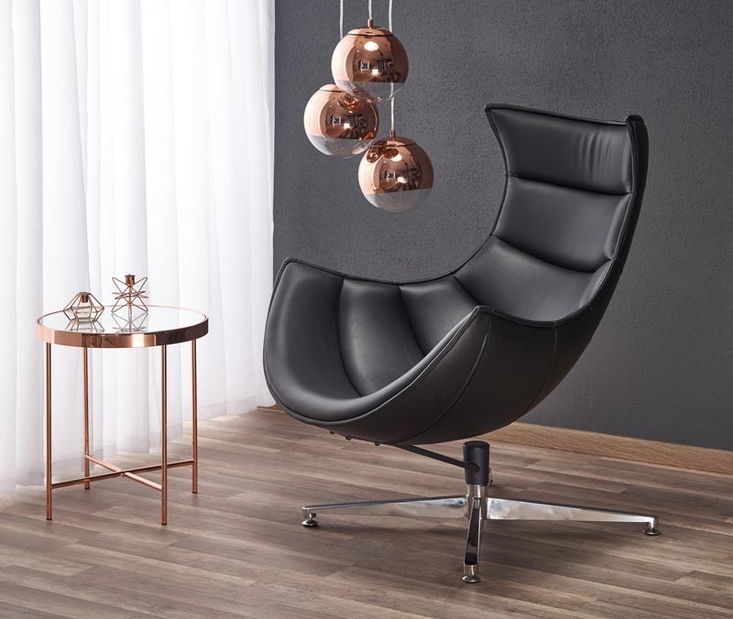 Křeslo Lidia (černá)