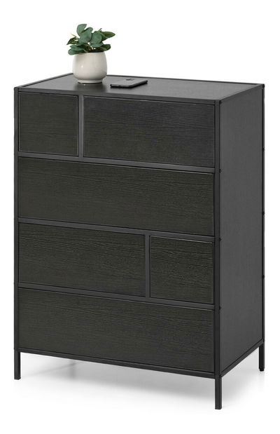 Komoda Samboan (černá)